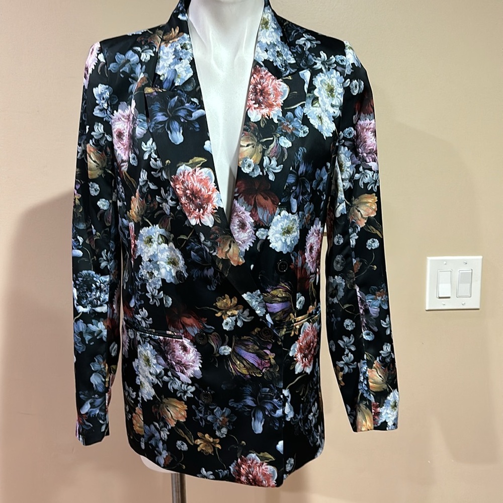 H&M Patterned Satin Jacket - image 2
